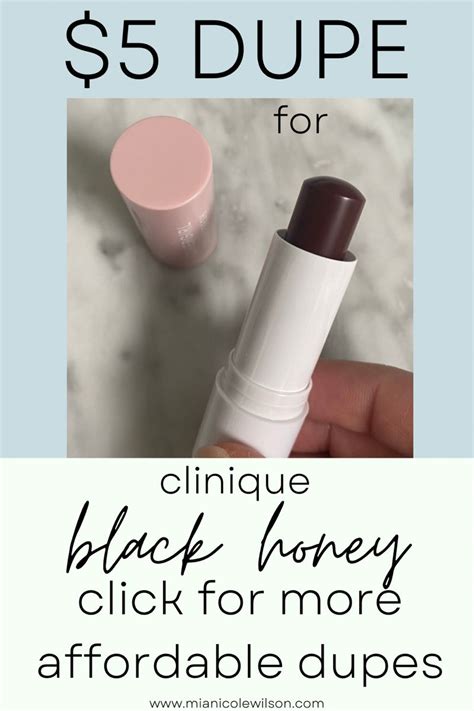 6 Clinique Black Honey Dupes: Under $10 at Drugstore [TikTok Approved].